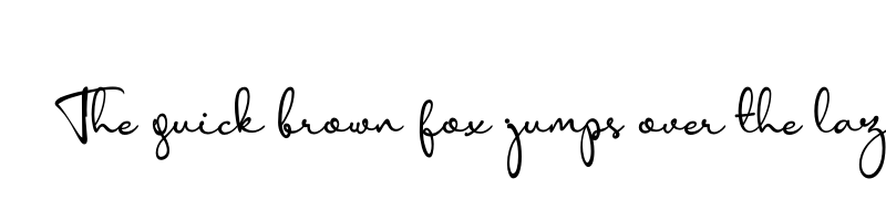 font preview of anisha regular