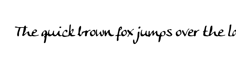 font preview of anke calligraph