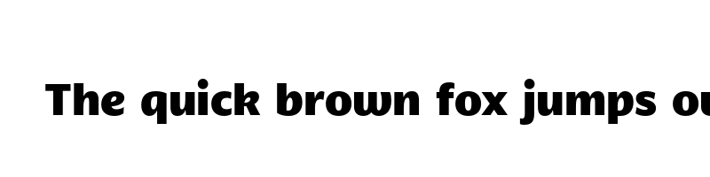 font preview of anona extrabold