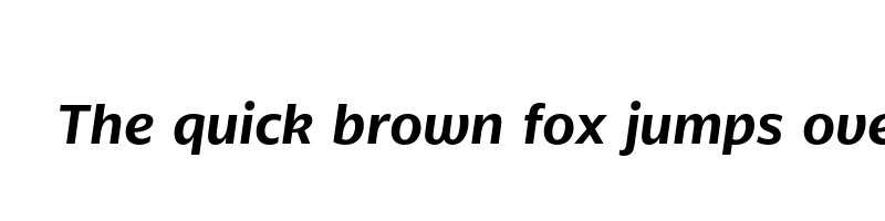 font preview of anona semibold italic