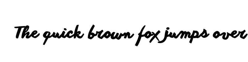 font preview of another shabby bold