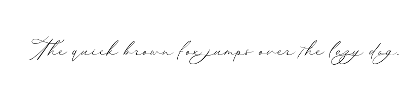 font preview of ansylia script