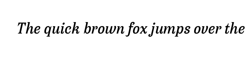 font preview of antica medium italic