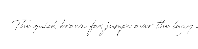 font preview of antro vectra