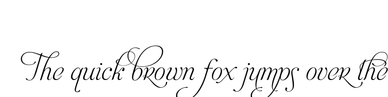 font preview of aphrodite slim pro