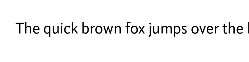 font preview of apparat semi condensed regular