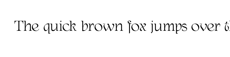 font preview of aqreamig demo