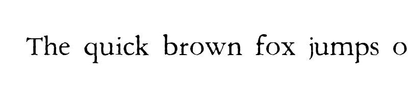 font preview of aquifer