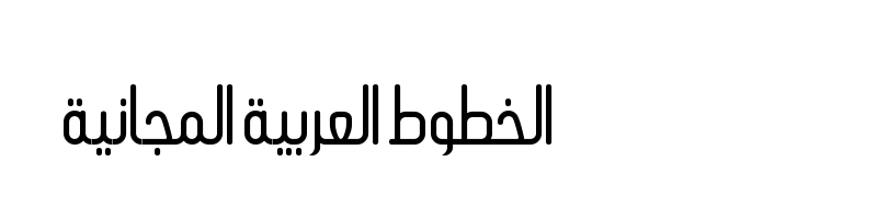 font preview of Ara Alharbi Alhanoof Regular