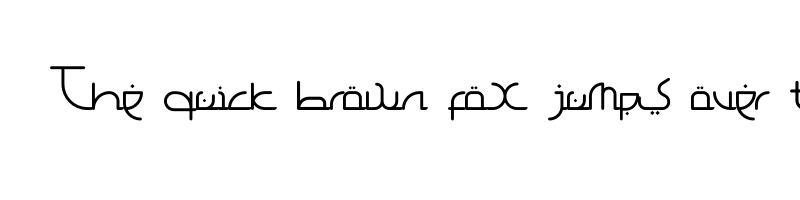 font preview of arab empang