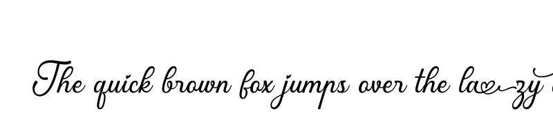 font preview of ardila