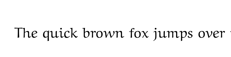 font preview of aref ruqaa ink regular