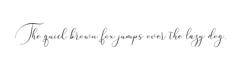 font preview of argentina script