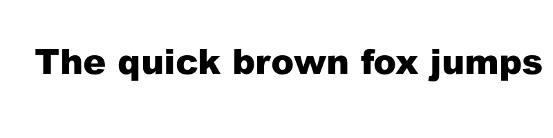 font preview of arial mt pro black