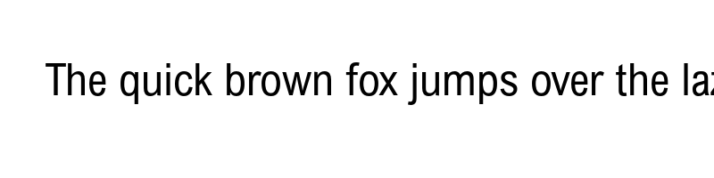 font preview of arial mt pro condensed