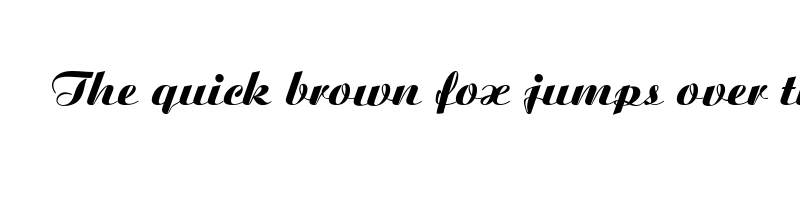 font preview of ariston regular
