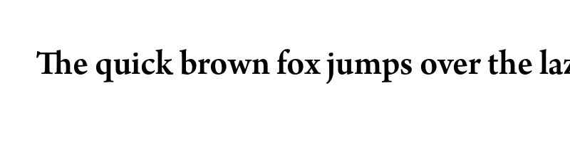 font preview of arno pro semibold