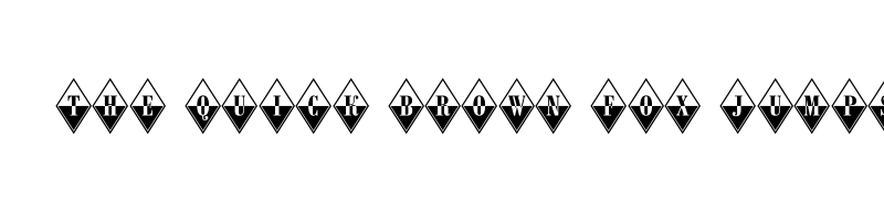 font preview of aromby black white