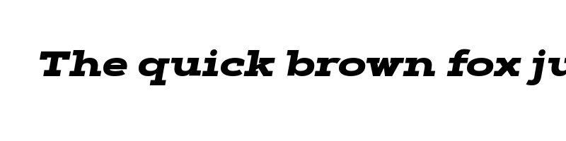 font preview of artegra slab black italic