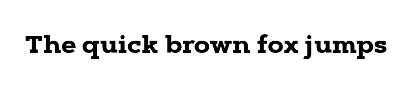 font preview of artegra slab bold