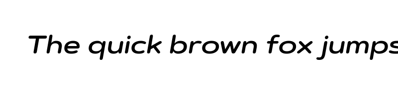 font preview of artegra soft extended semi bold italic