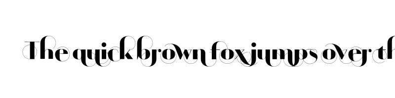 font preview of artis swing bold