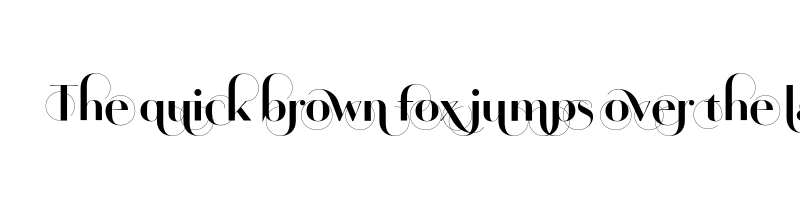 font preview of artis swing regular