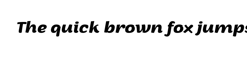 font preview of arturo trial bolditalic