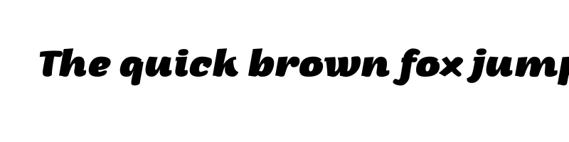 font preview of arturo trial extrabolditalic