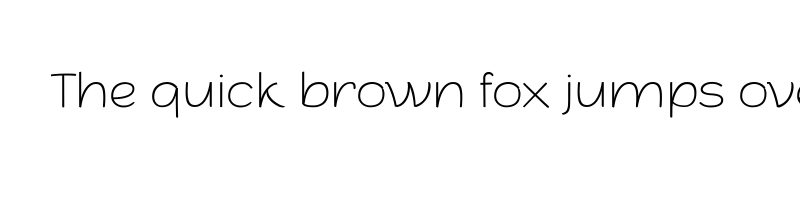 font preview of arturo trial thin