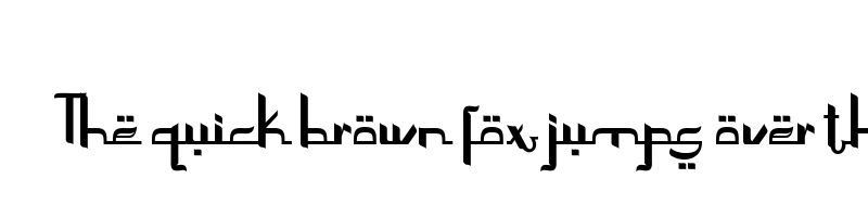 font preview of Asbatun