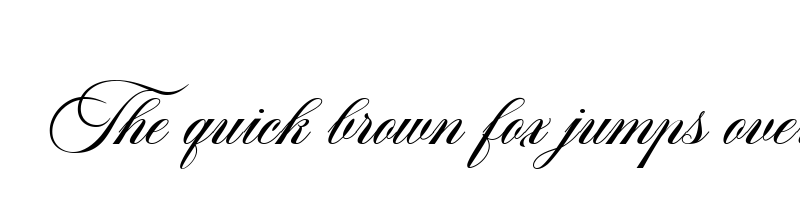 font preview of aston script
