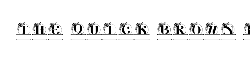 font preview of astrid monogram line