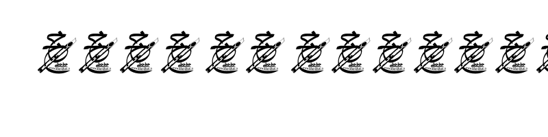 font preview of A.Thuluth p30download.com