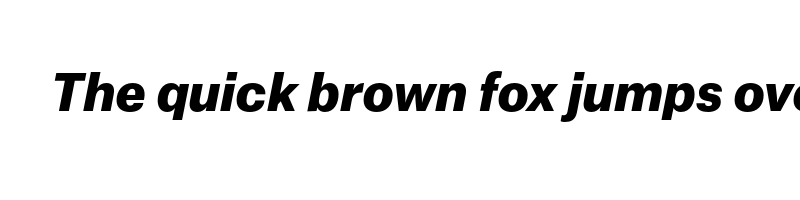font preview of atlas grotesk black italic demo