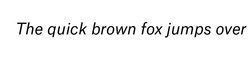 font preview of atlas grotesk regular italic demo