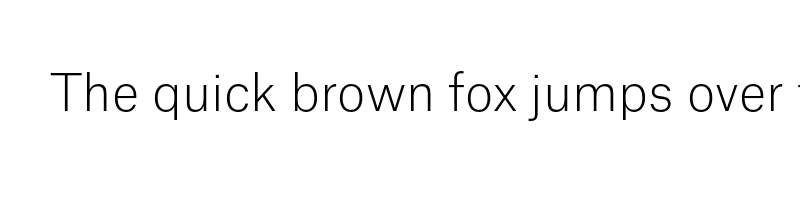 font preview of atlas grotesk thin demo