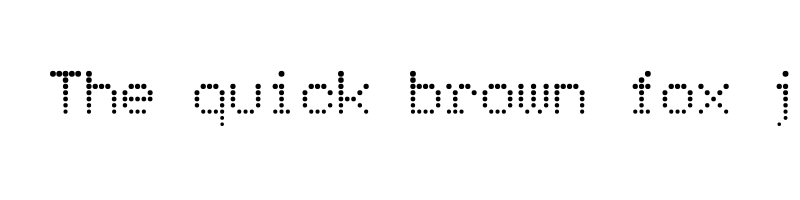 font preview of atomic clock radio