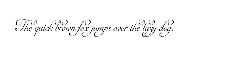 font preview of auberge script basic two