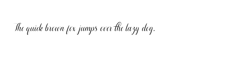 font preview of aurelia italic
