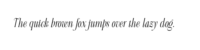 font preview of aurora moonlight italic
