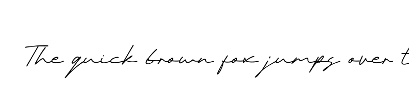 font preview of Autonesia