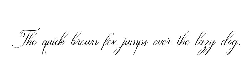 font preview of avalon chaligraphy regular