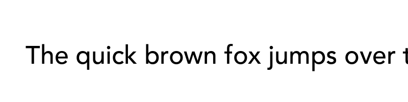 font preview of avenir arabic medium