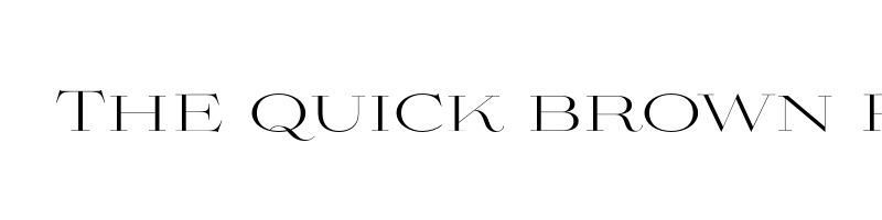 font preview of aviano didone light