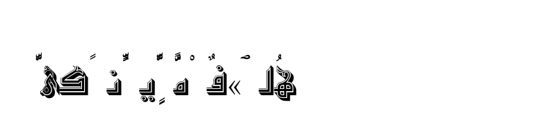 font preview of AXtCaz