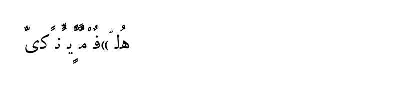 font preview of AXtFAyrouzLight