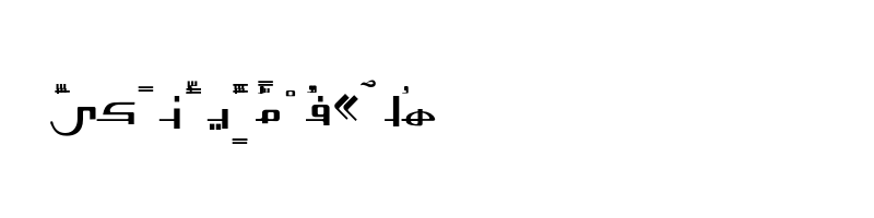 font preview of AXtHam