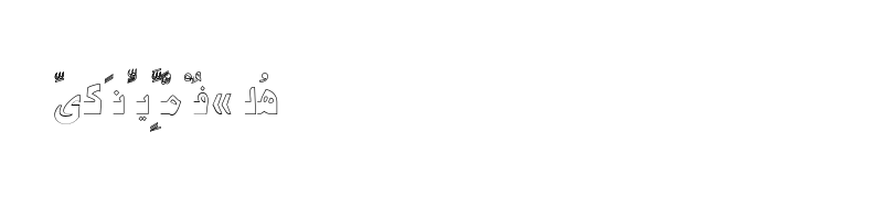 font preview of AXtNAdaOutline