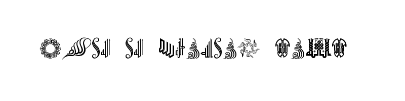font preview of B e s m e l l a h 5 Regular